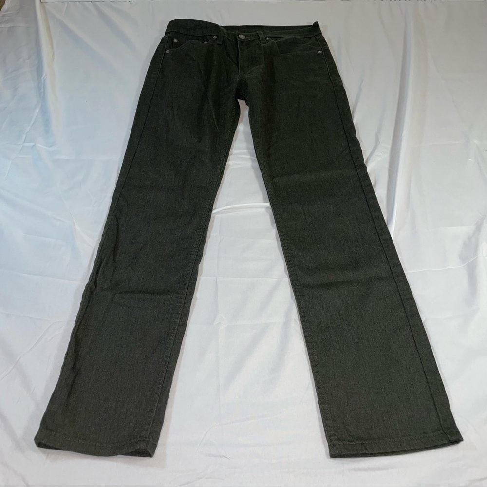 Levis 511 Slim Fit Jeans Mens 31x32 Gray Charcoal Denim Pants 04511-3018
